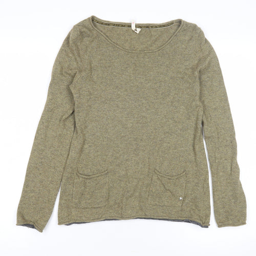 Women's Green Pullover Jumper Size 10