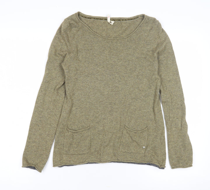Women's Green Pullover Jumper Size 10