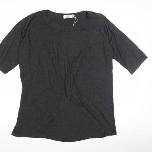 Happy Mama Women's Black Maternity T-Shirt Size 18
