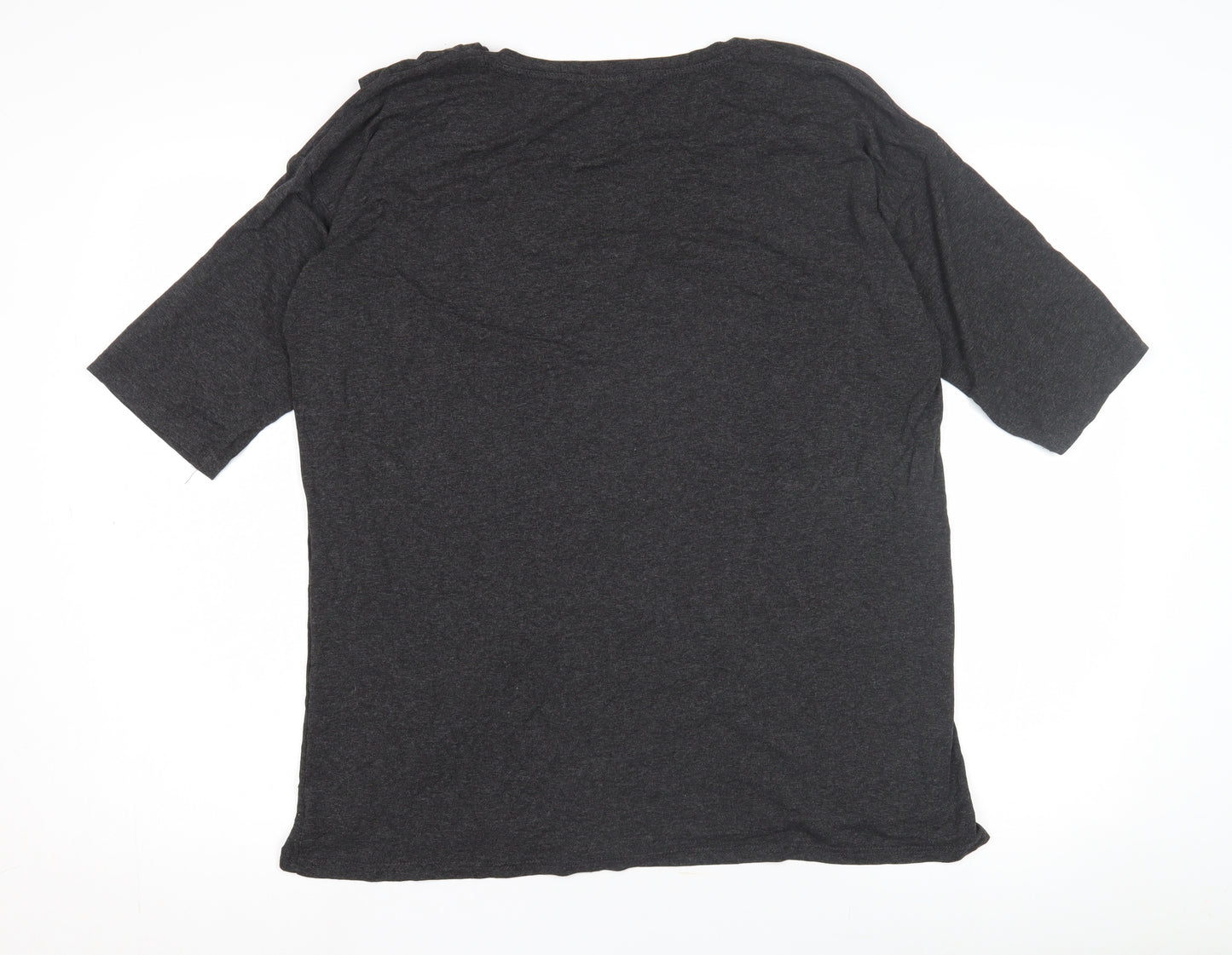 Happy Mama Women's Black Maternity T-Shirt Size 18