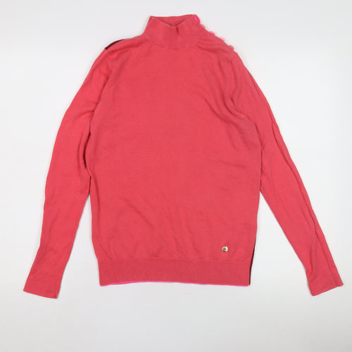 Paul Smith Women's Red Pullover Jumper, M, High Neck