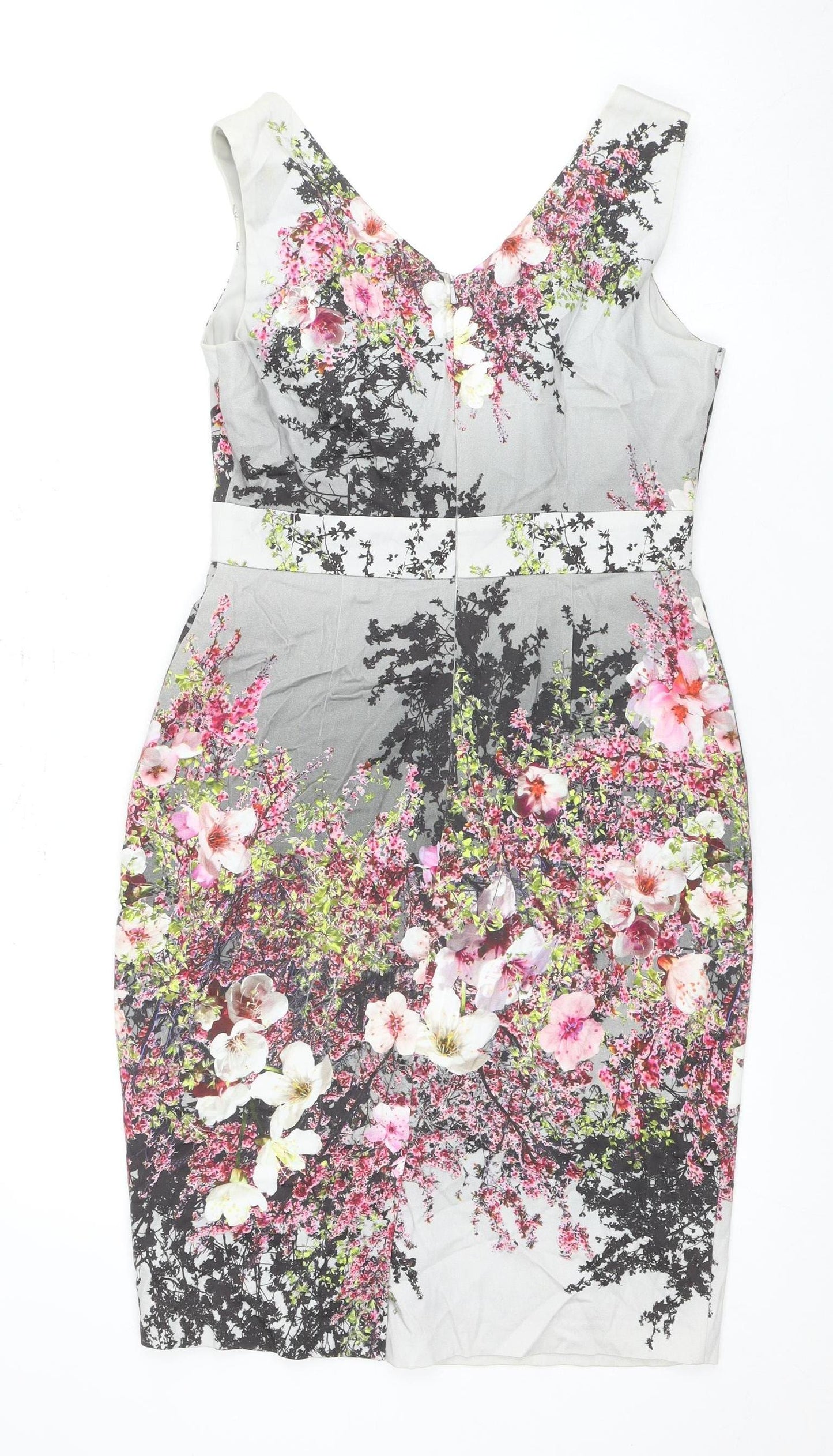 Frank Lyman Women's Multicoloured Sheath Dress 10
