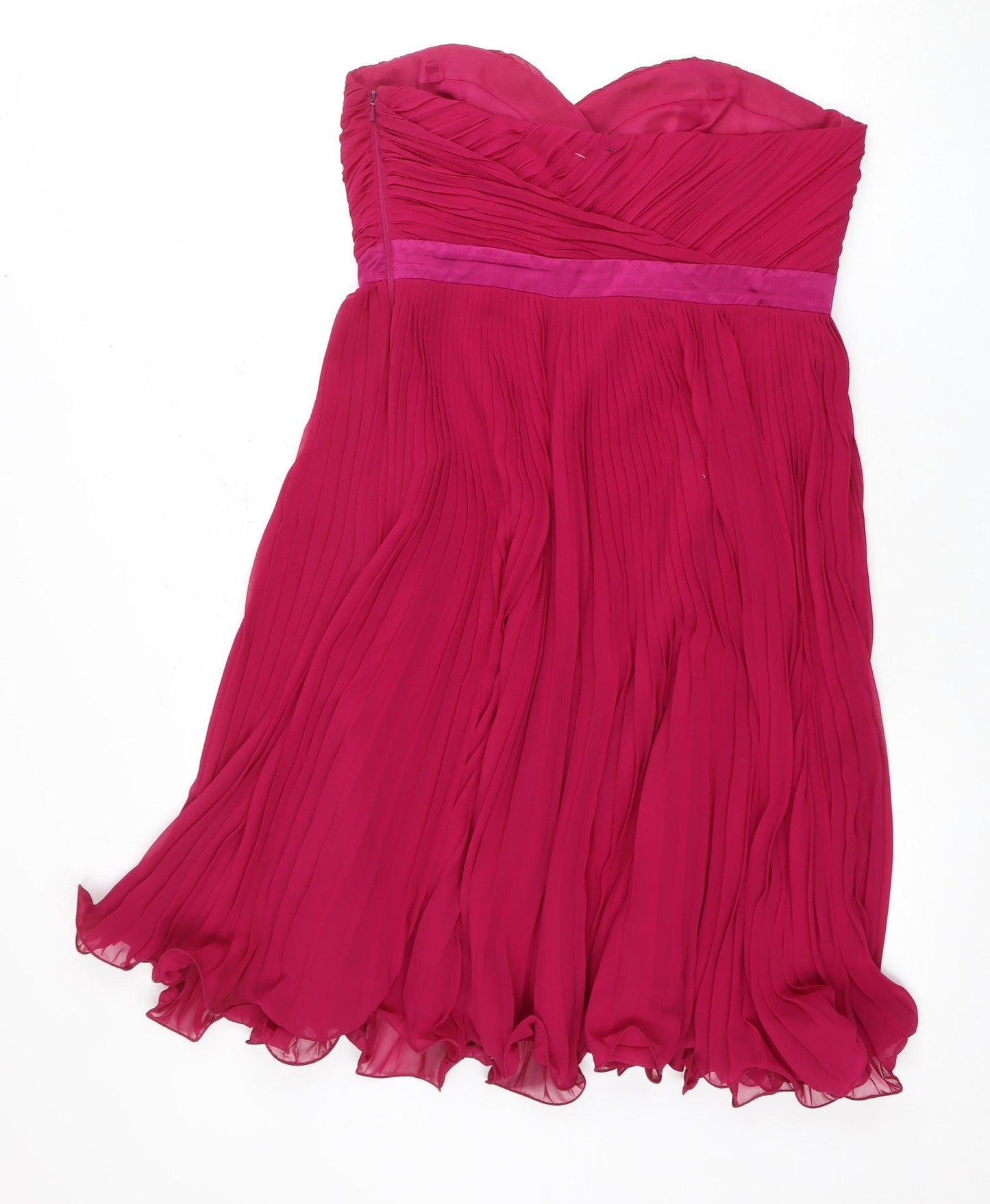 Coast Women’s Pink Strapless Dress, Size 14