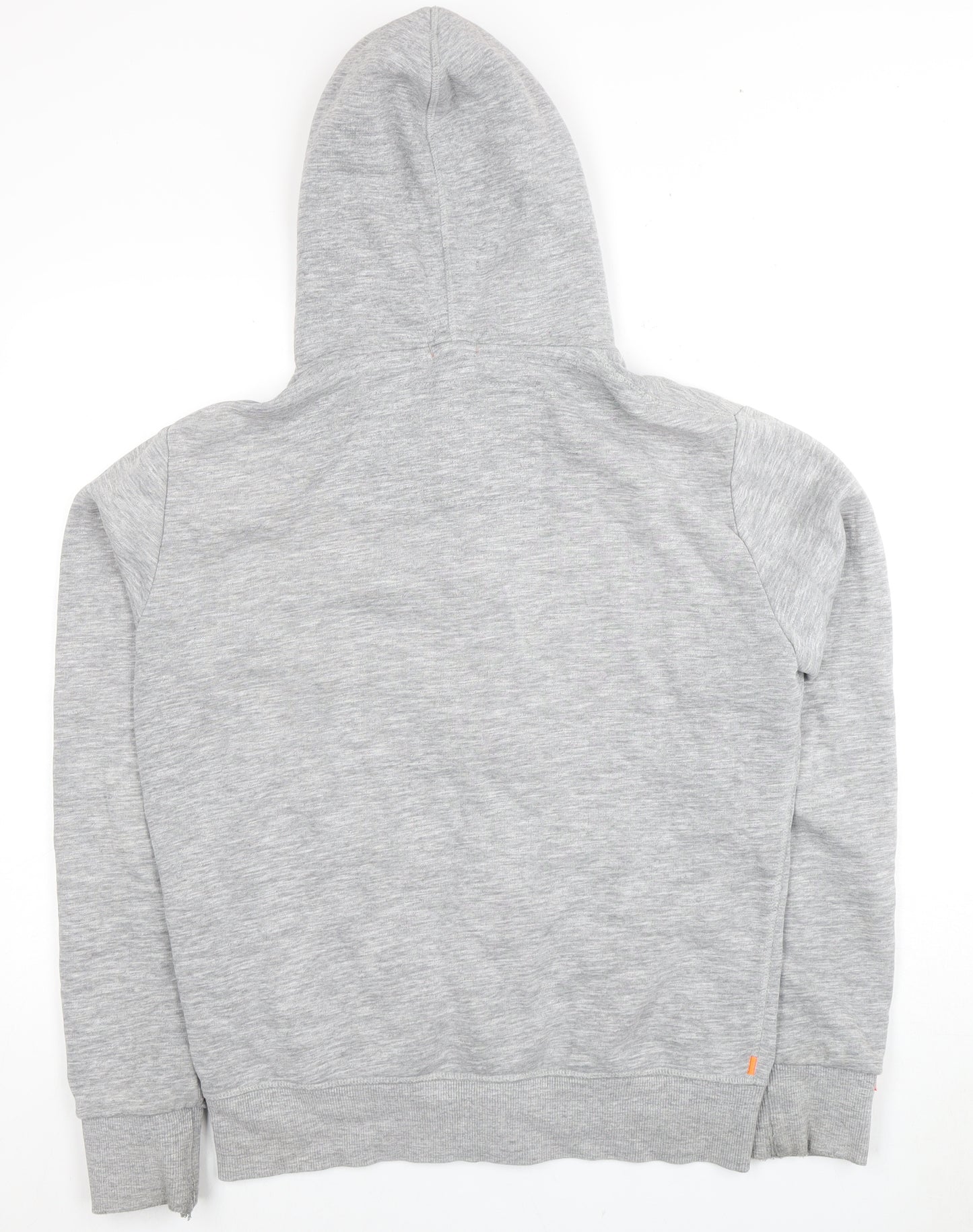 Superdry Men's Grey Full Zip Hoodie Size L
