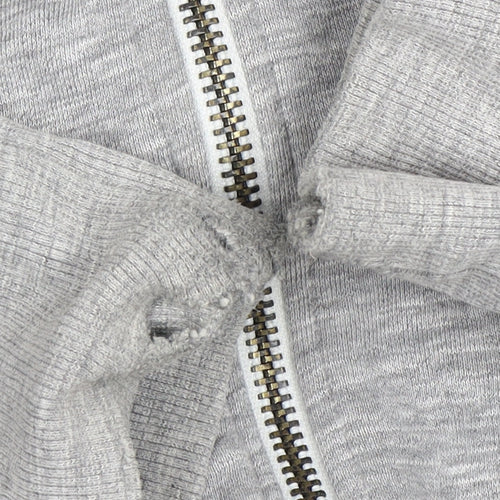 Superdry Men's Grey Full Zip Hoodie Size L