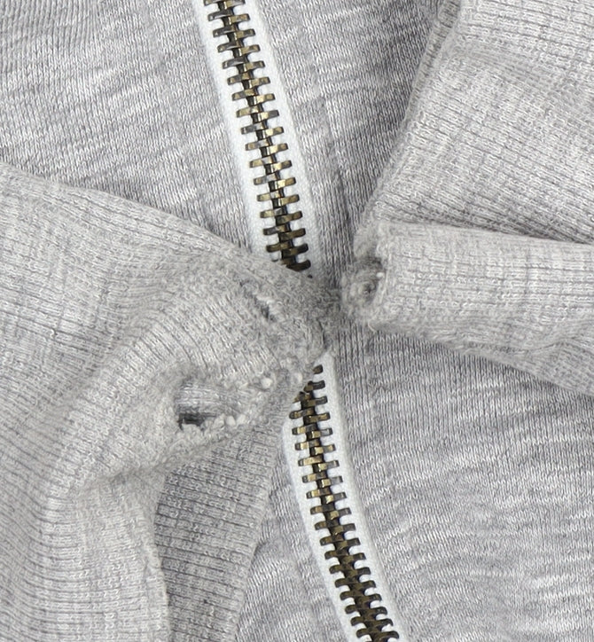 Superdry Men's Grey Full Zip Hoodie Size L