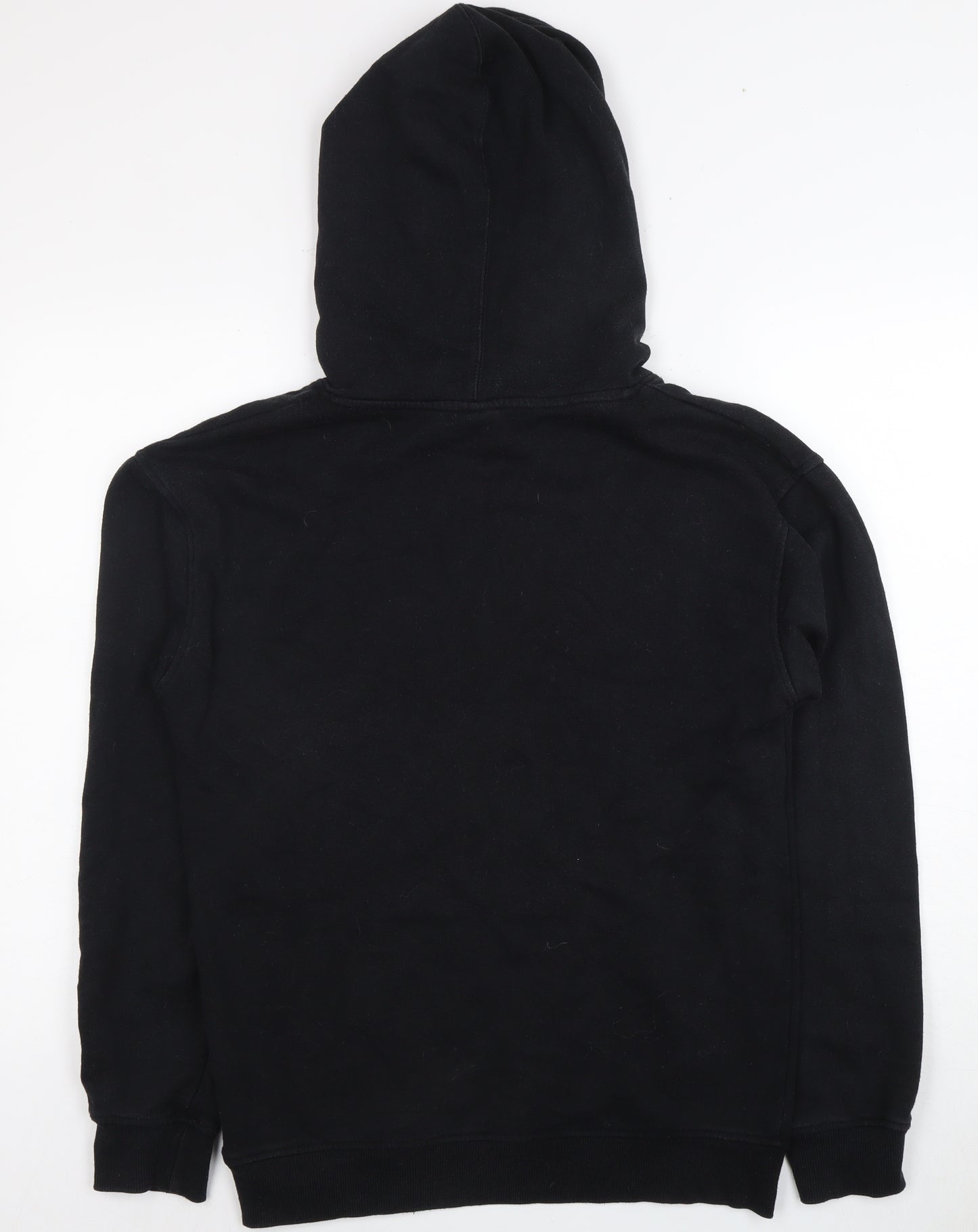 UNK Men's Black Pullover Hoodie S - Basketball Graphic