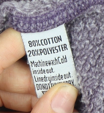 Superdry Men's Purple Pullover Hoodie, L, Racing Style