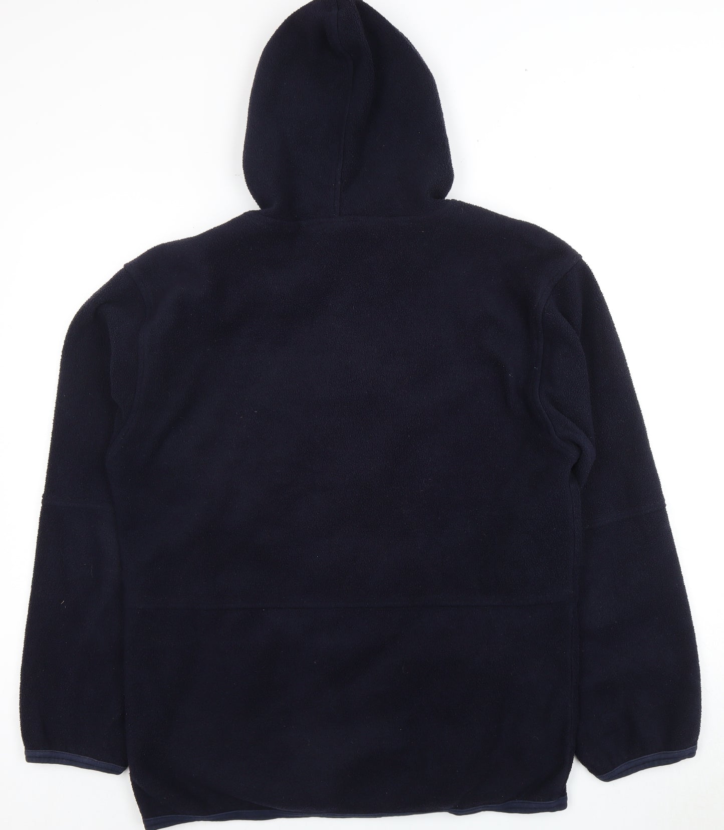Asics Men's Blue XL Fleece Jacket with Hood