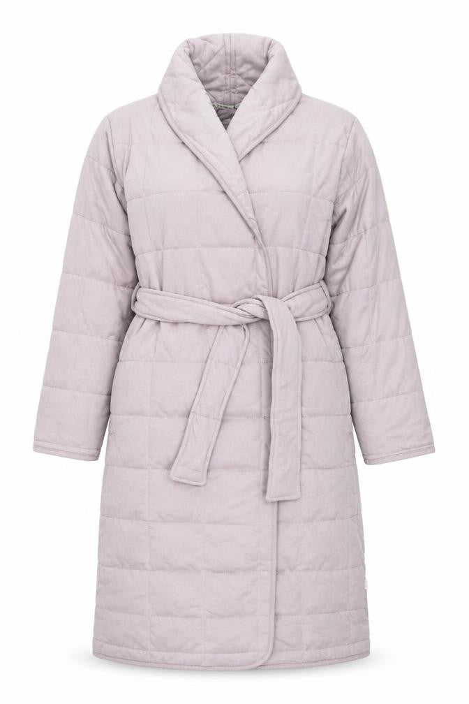 FatFace Women's Purple Quilted Coat Small