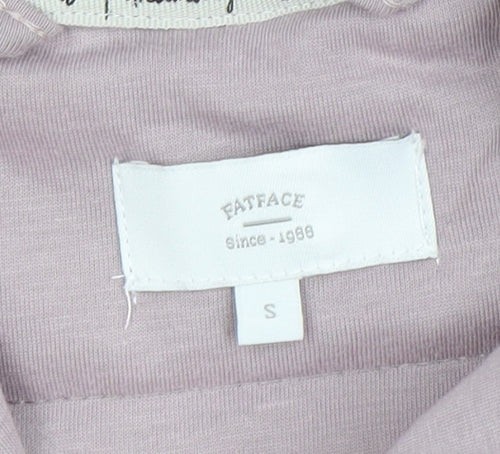 FatFace Women's Purple Quilted Coat Small