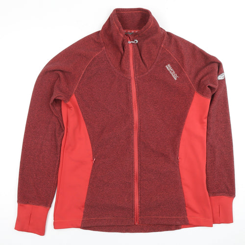 Regatta Women's Red Zip Basic Jacket Size 14