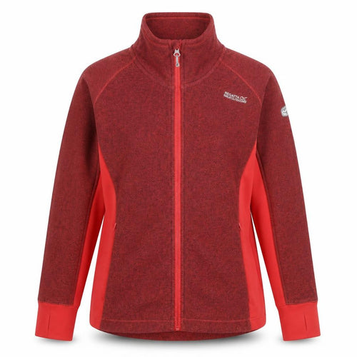 Regatta Women's Red Zip Basic Jacket Size 14