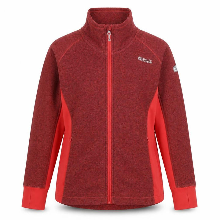 Regatta Women's Red Zip Basic Jacket Size 14