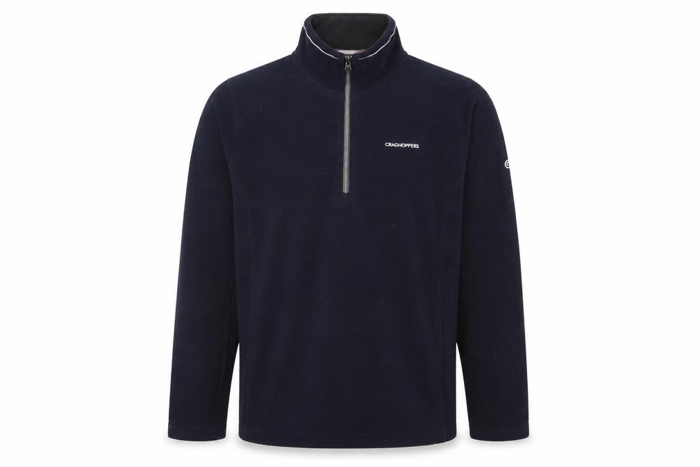 Craghoppers Men's Blue 1/4 Zip Fleece Sweatshirt M