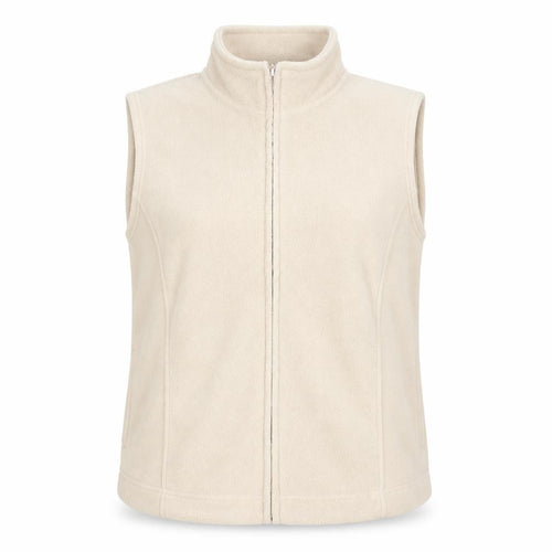 Lyle Beige Fleece Waistcoat, Size L, Unisex, Casual