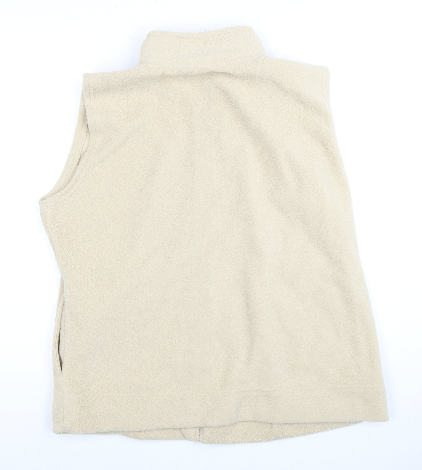 Lyle Beige Fleece Waistcoat, Size L, Unisex, Casual