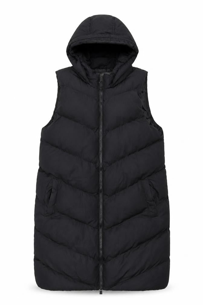 French Connection Women's Black Puffer Jacket L