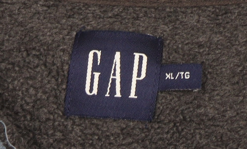 Gap Men's Blue XL Pullover Sweatshirt V-Neck