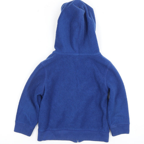 GAP Boys Blue Fleece Hoodie Jacket 3 Years