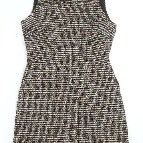 Warehouse Women's Multicoloured Check Pencil Dress