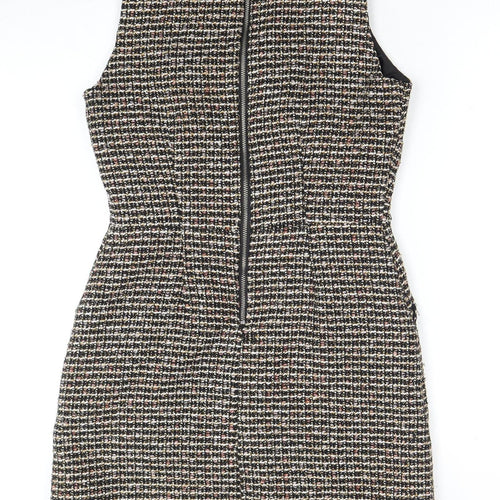 Warehouse Women's Multicoloured Check Pencil Dress