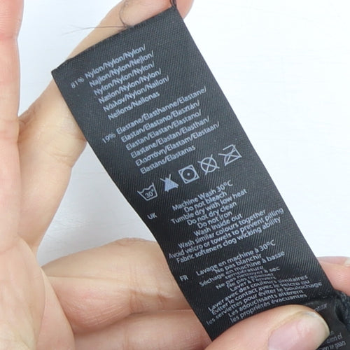 USA Pro Women's Black Geometric Leggings Size 6