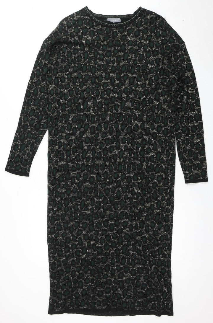 Principles Women's Black Knee Length Sheath Dress Size 12