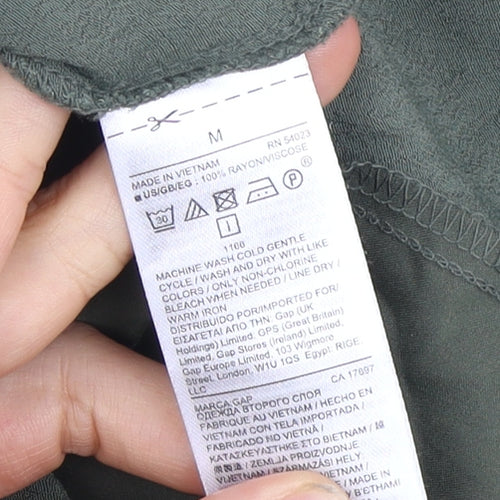 GAP Green Sleeveless Dress M for Women