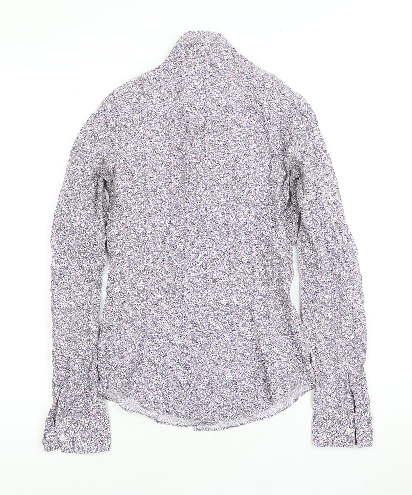 T.M. Lewin Women's Multicoloured Floral Button-Up Shirt