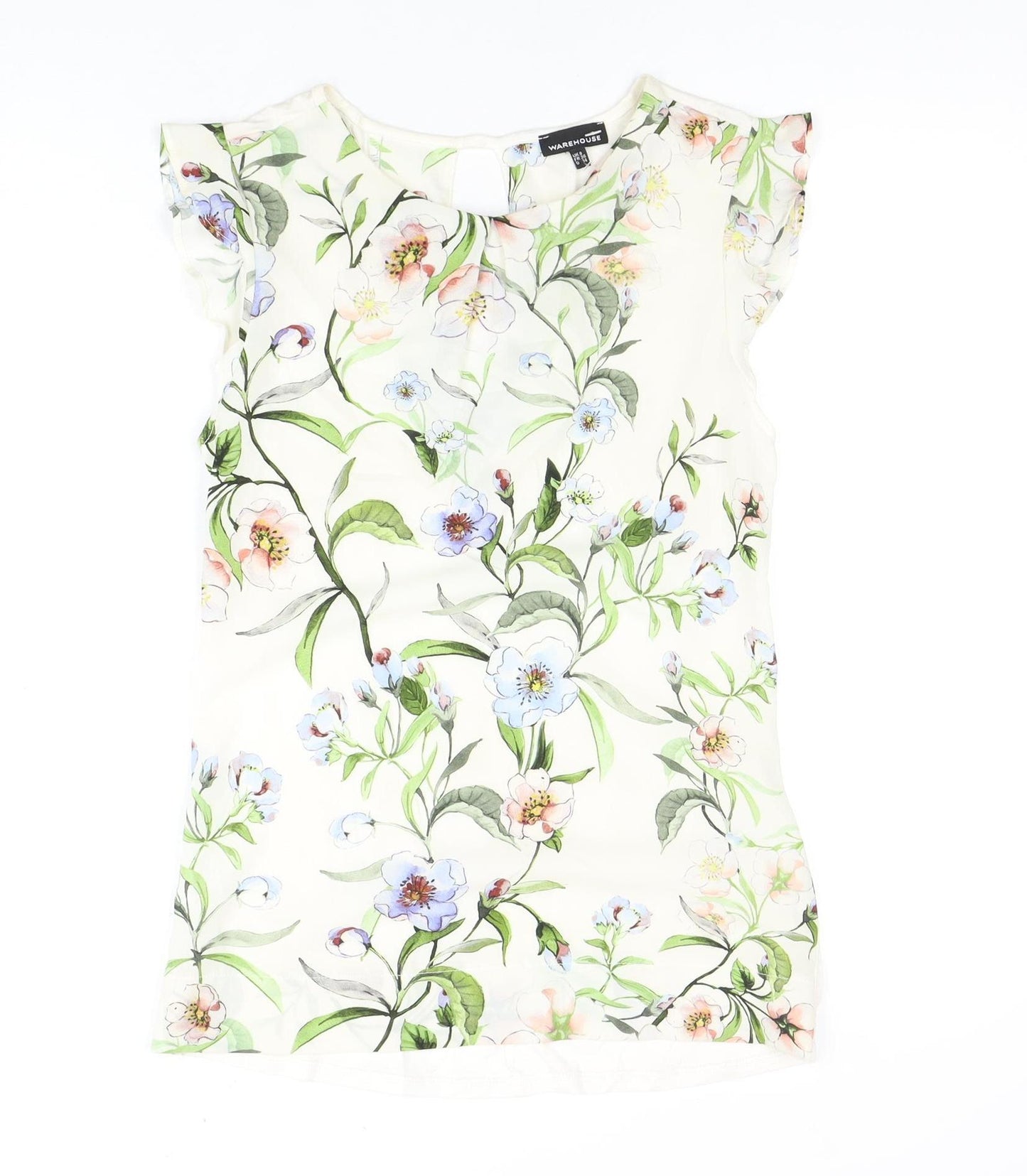 Warehouse Women's Multicoloured Floral Top