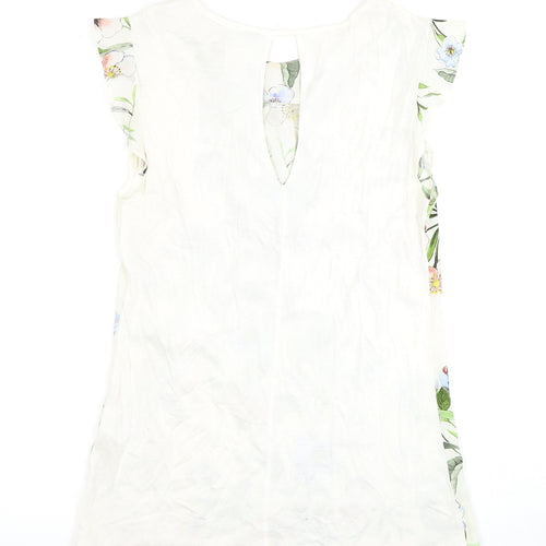 Warehouse Women's Multicoloured Floral Top