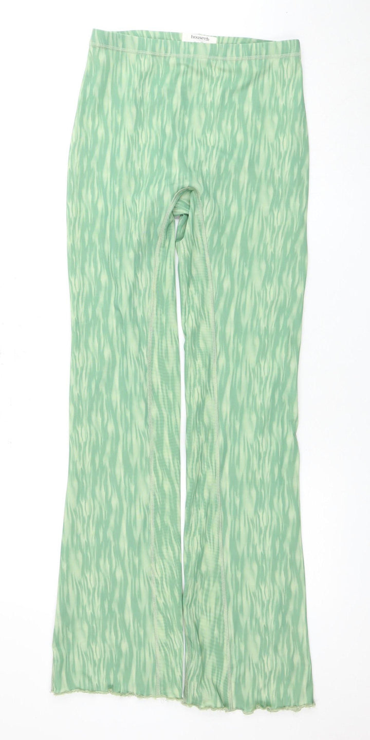 House of CB Women's Green Trousers Size S