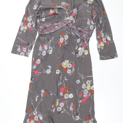 You Found Me Women's 12 Multicoloured Wrap Dress