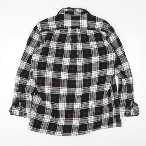 ASOS Women's Plaid Flannel Button-Up Shirt S