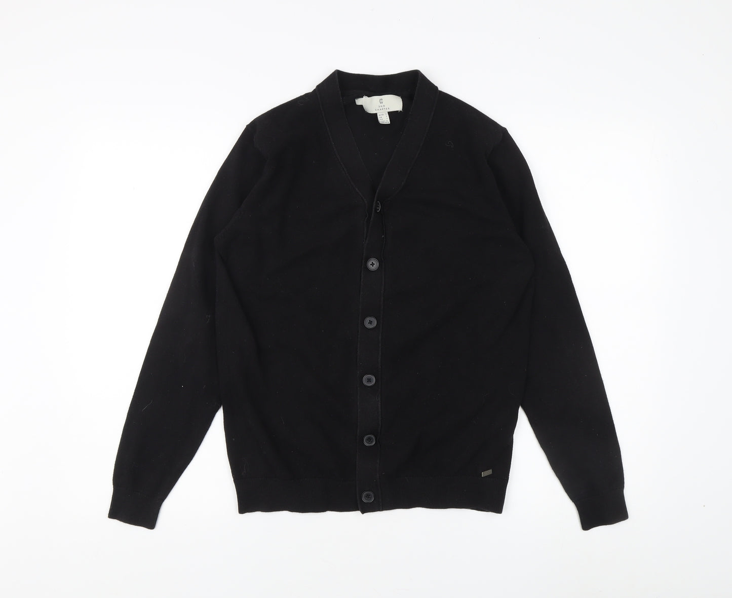 2nd Chapter Black Cardigan, Unisex, S, Classic Style