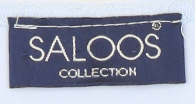 Saloos Collection Women's Blue Tunic T-Shirt, Size L