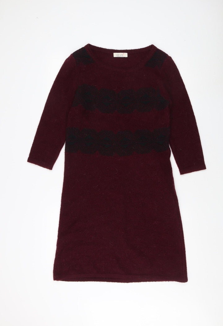 Marks and Spencer Women's Red Pullover Jumper Size 10