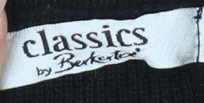 Berketex Women's Black Cardigan, Size 14, Classic Style