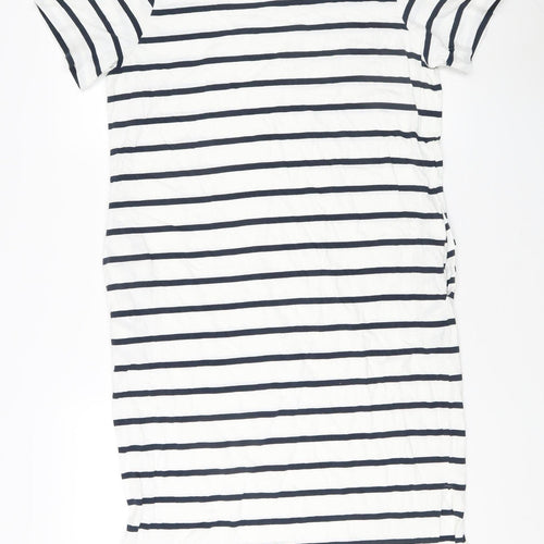 Marks and Spencer Women's Striped T-Shirt Dress Size 12