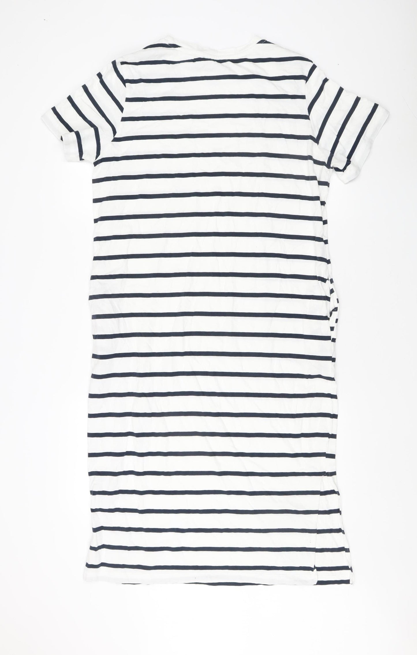 Marks and Spencer Women's Striped T-Shirt Dress Size 12