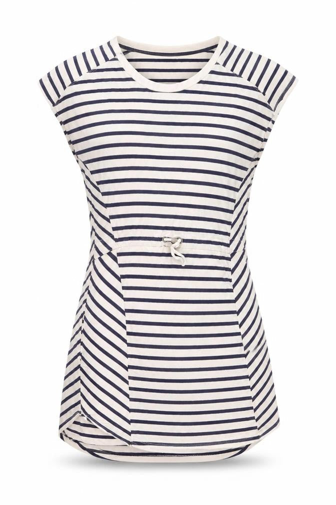 Whistles Women's Multicoloured Striped T-Shirt Dress Size 12