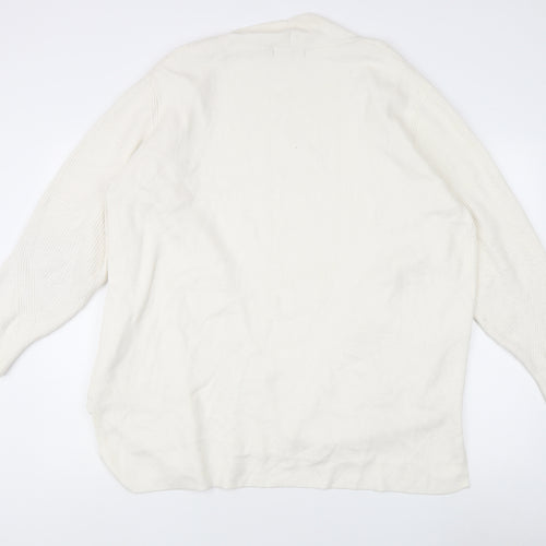 Marks and Spencer Women's White Cardigan Size 20