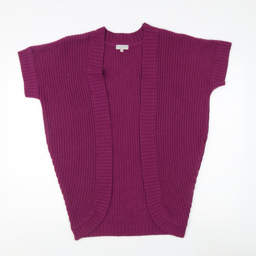 Marks and Spencer Girls Purple Cardigan 11-12 Years