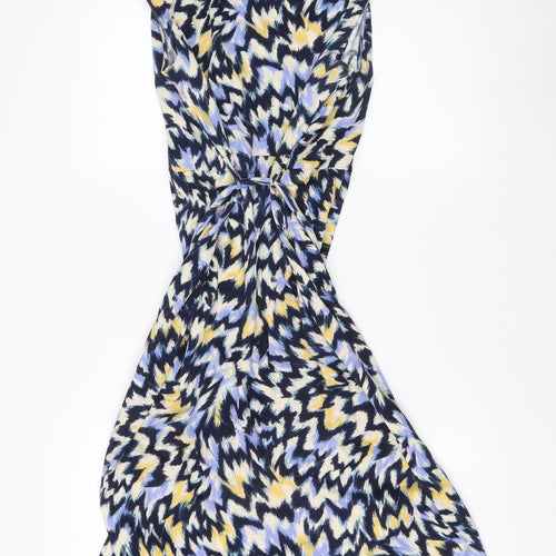 Monsoon Women's Multicoloured Collared XL Dress