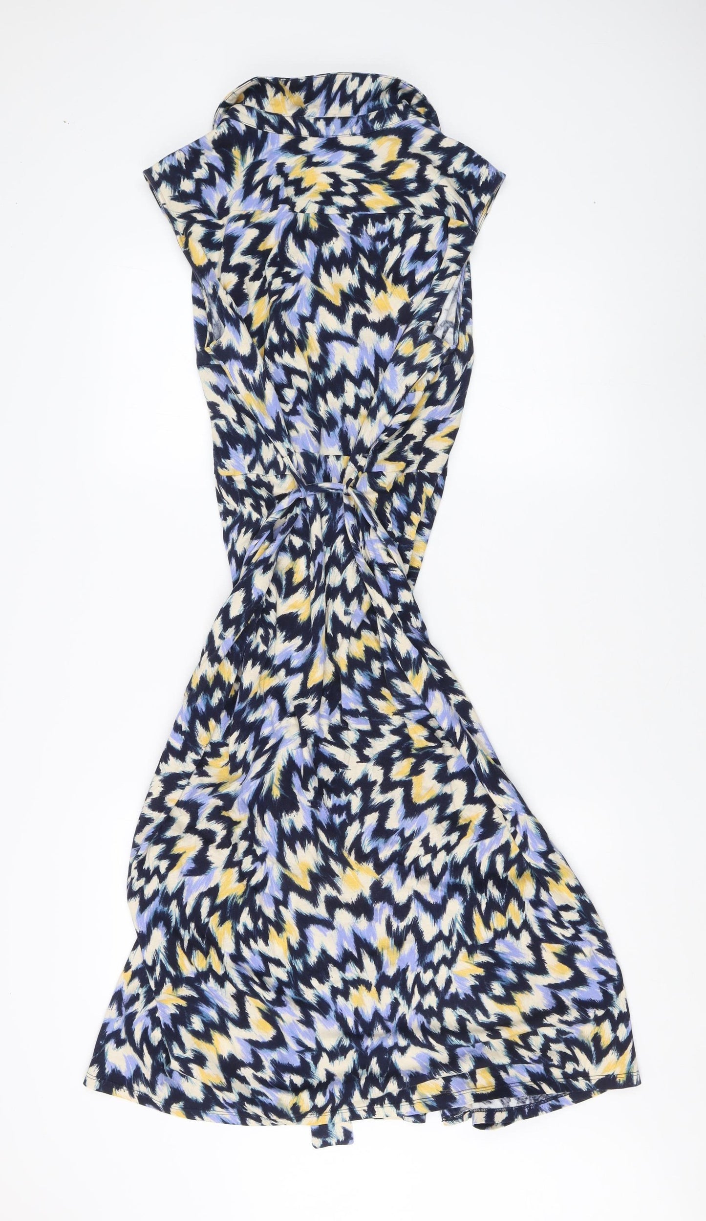 Monsoon Women's Multicoloured Collared XL Dress