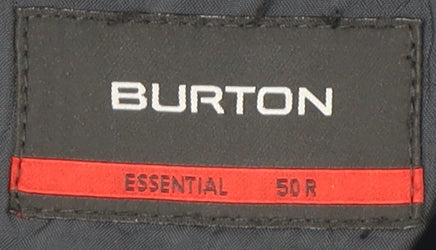 Burton Men's Blue Striped Regular Fit Suit Jacket 50R