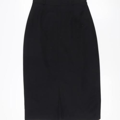 First Avenue Women's Black Midi Pencil Skirt Size 12