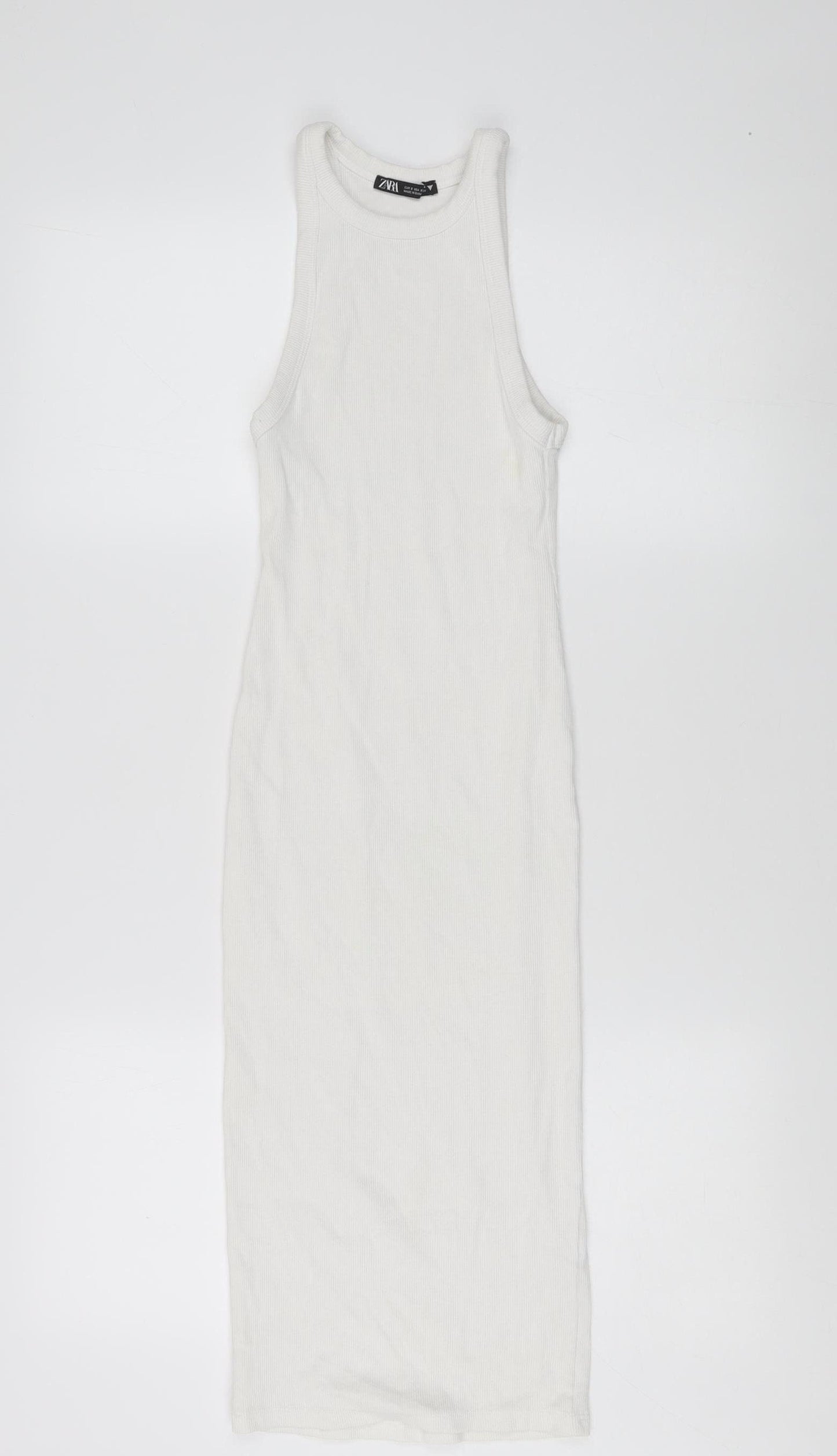 Zara Women’s White Tank Dress Size 8