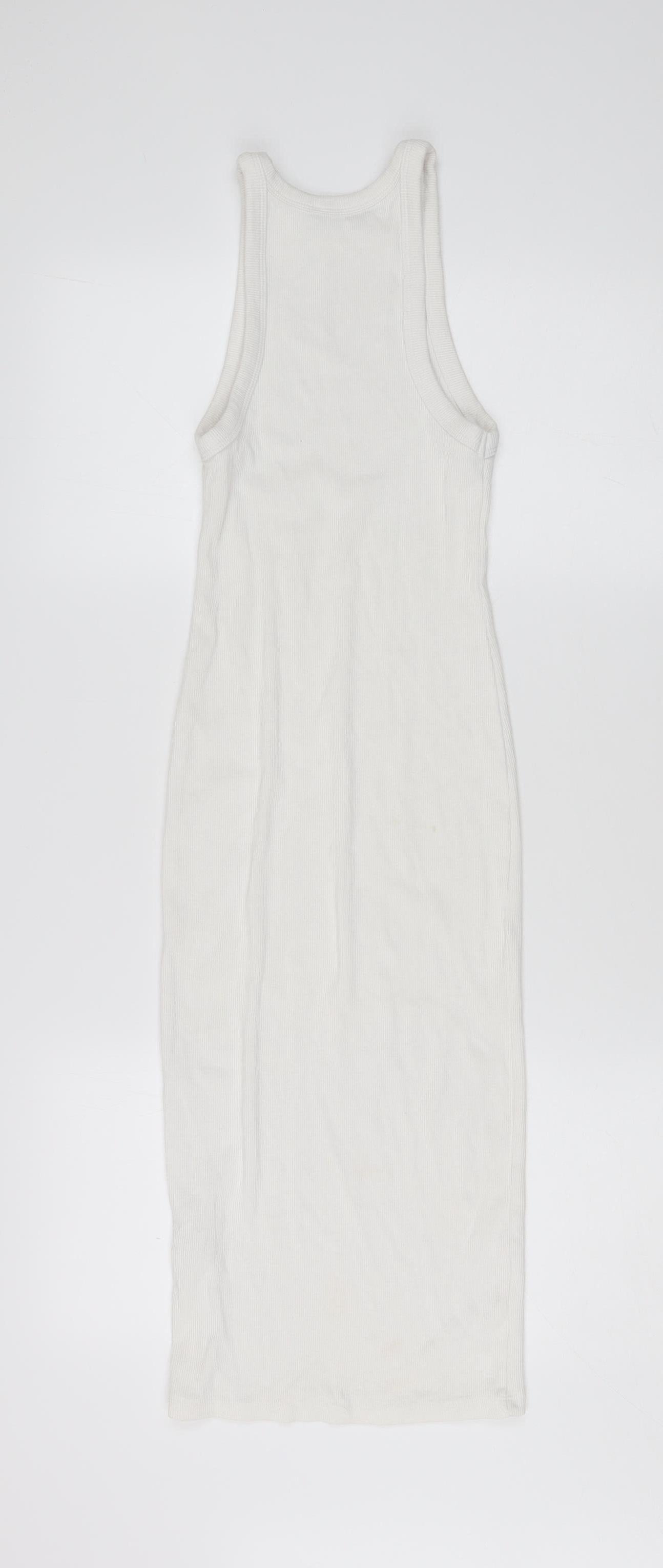 Zara Women’s White Tank Dress Size 8